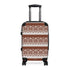 Fair Isle Knitting Cabin Suitcase